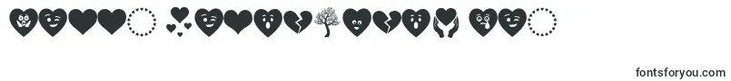 Шрифт Font Hearts Love – шрифты День святого Валентина